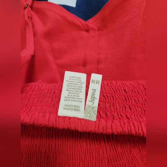 Red jumpsuit. Size M - Picture 10 of 10